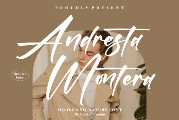 Andresta Montera: A Script Font for Modern Branding