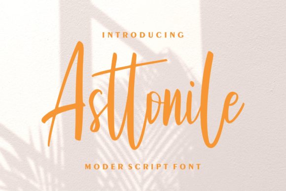 Asttonile: A Handwritten Font for Eye-Catching Branding
