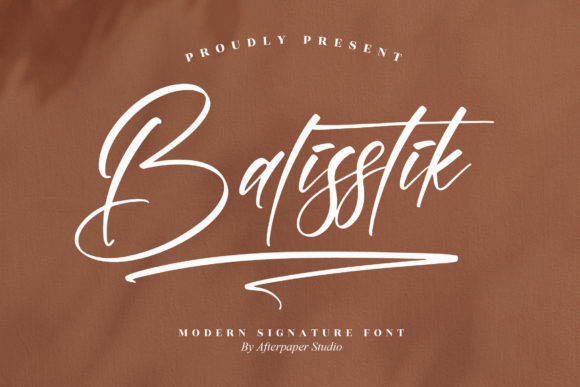 Balisstik: A Modern Script Font for Stronger Branding