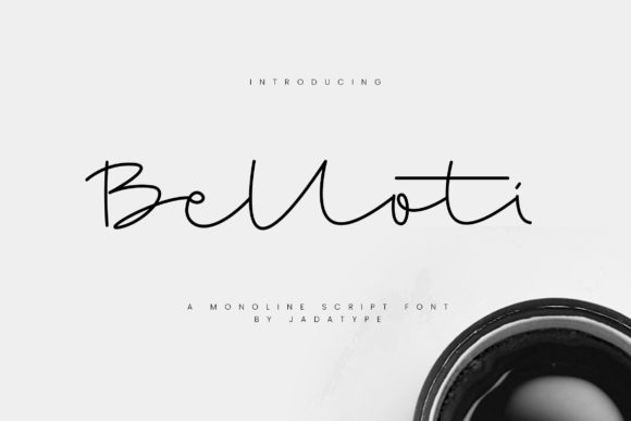 Belloti Script Font for Digital Marketing and Branding