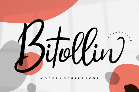 Bitollin: A Handwritten Font for Editorial Design