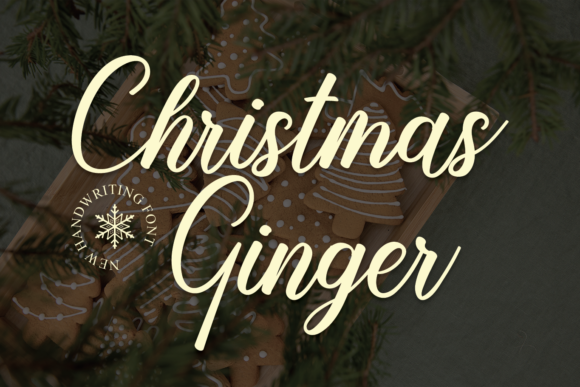 Christmas Ginger Font for a Cozy Brand Upgrade