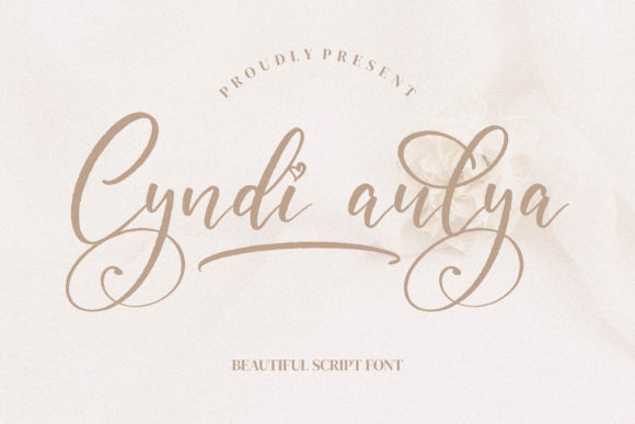 Cyndi Aulya: A Premium Script Font for Editorial Design