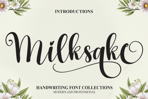 Discover Milksake: A Whimsical Font for Creative Branding