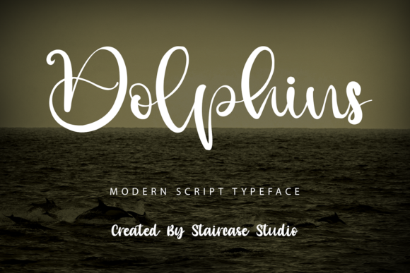Dolphins Script Font for Editorial Design