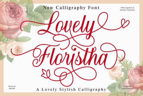 Enhance Your Brand with the Elegant Typography of Lovely Floristha