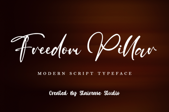 Freedom Pillar Font for Modern Web Design
