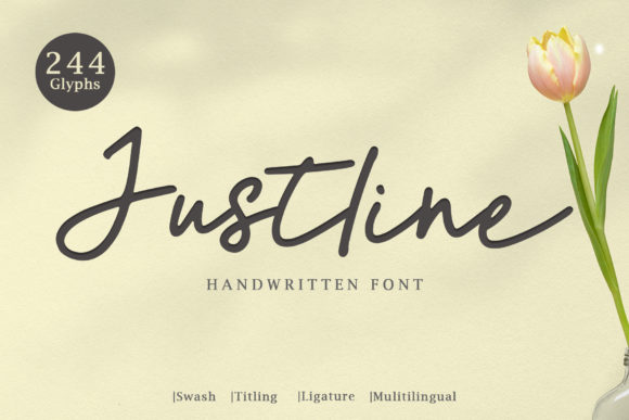 Justline: A Handwritten Font That Elevates Campaign Design
