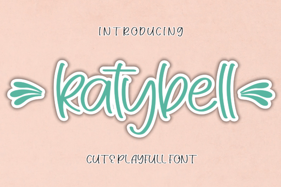Katybell: A Playful Handwritten Font for Creative Branding
