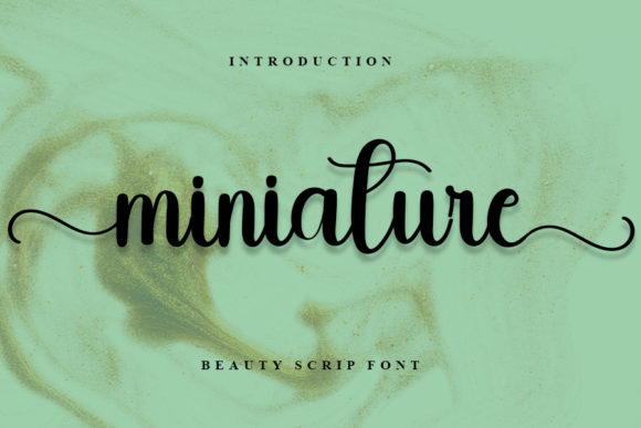 Miniature Font: A Stylish Handwritten Typeface for Web Design