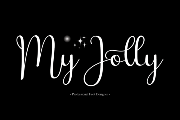 My Jolly: A Graceful Script Font for Digital Creativity