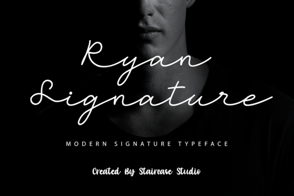 Ryan Signature: A Modern Signature Typeface for Branding
