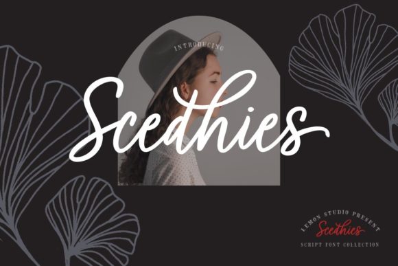 Scedhies: A Stylish Script Font for Marketers