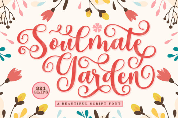 Soulmate Garden Font for Professional Branding