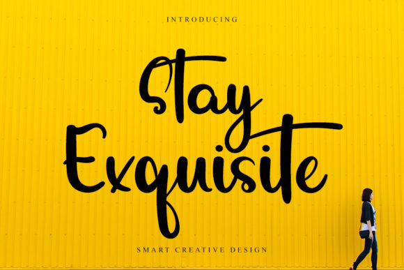 Stay Exquisite Font for Modern Web Design