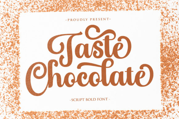 Taste Chocolate Font for Stunning Branding