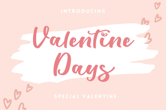 Valentine Days: A Luxurious Script Font for Branding Projects