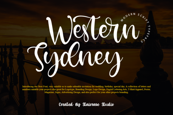 Western Sydney Font for Web Design Projects