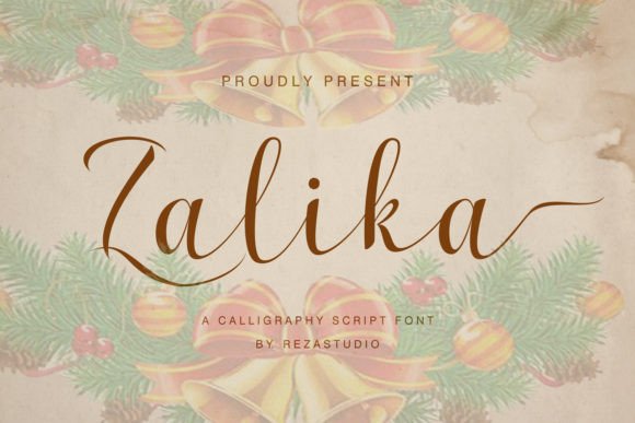 Zalika: A Handwritten Font for Modern Branding